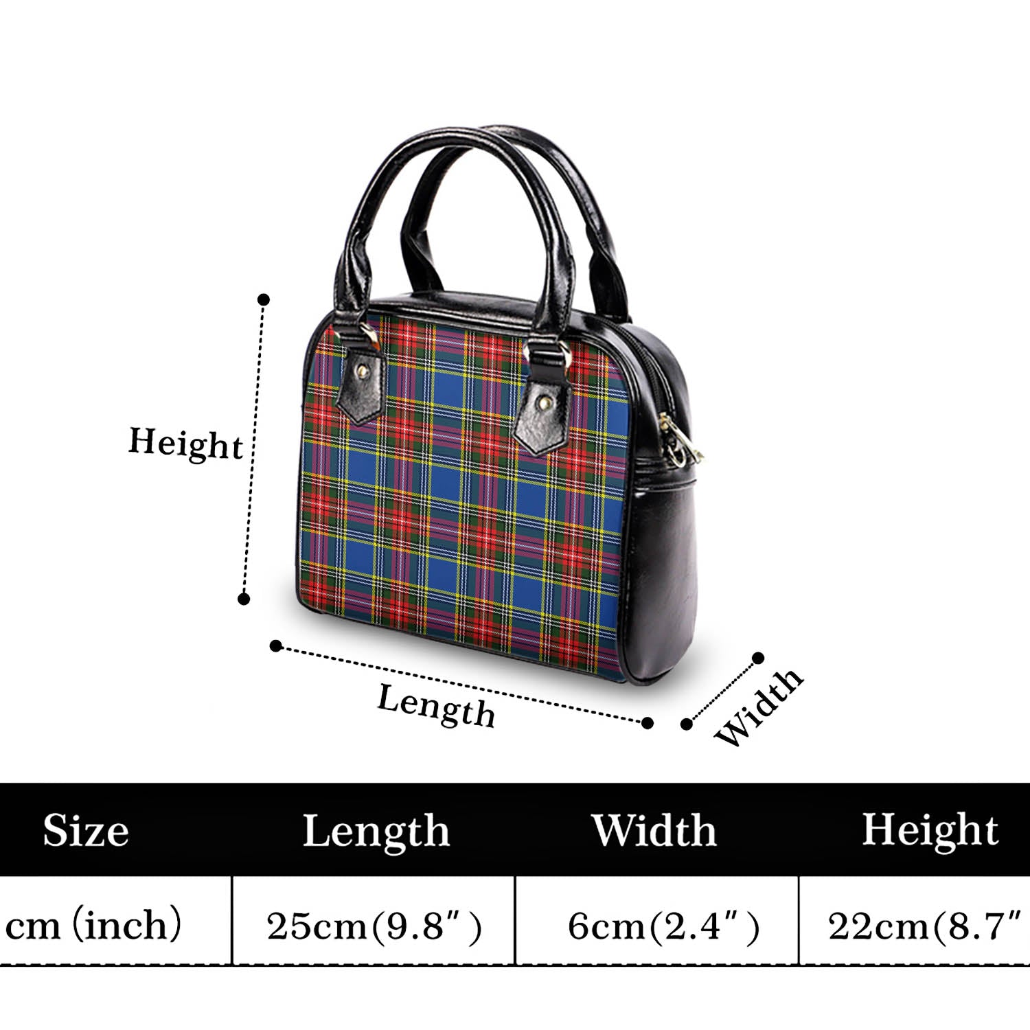 Bethune Tartan Shoulder Handbags - Tartanvibesclothing
