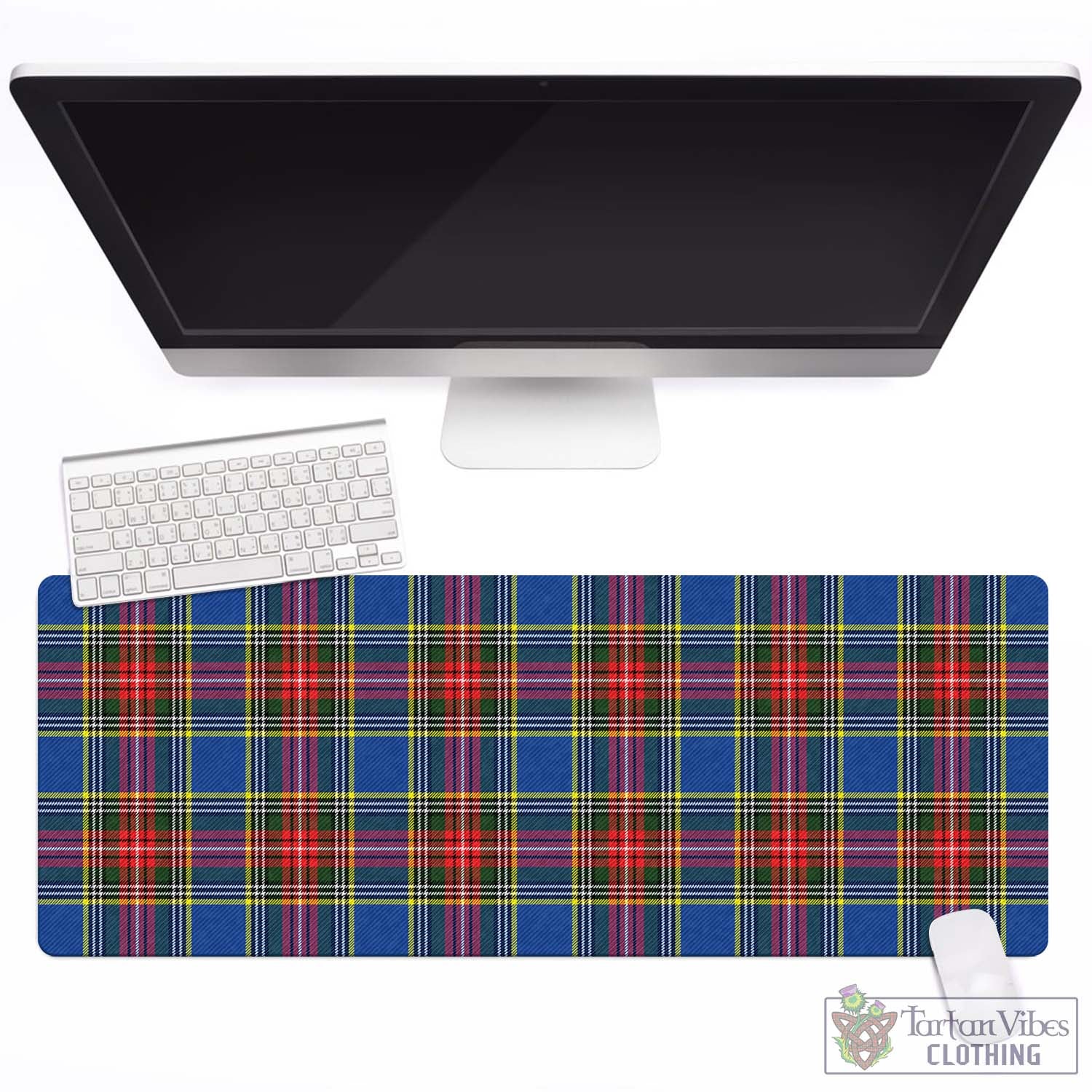 Tartan Vibes Clothing Bethune Tartan Mouse Pad