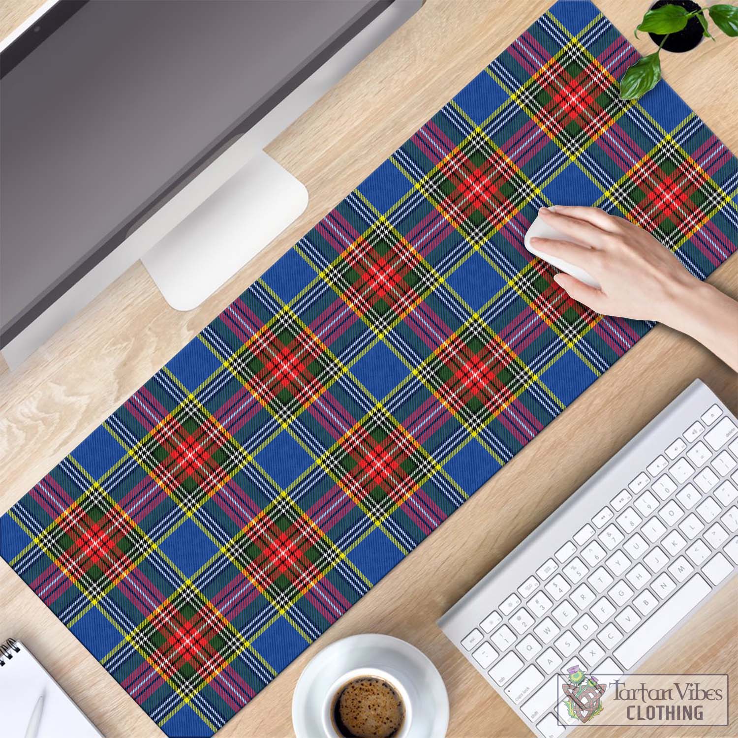 Tartan Vibes Clothing Bethune Tartan Mouse Pad