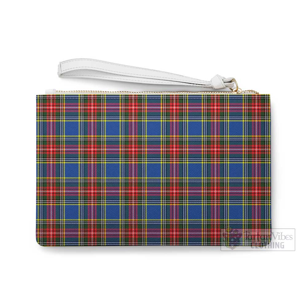 Tartan Vibes Clothing Bethune Family Crest Tartan Clutch Bag