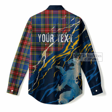 Bethune Scotland Tartan Women Casual Shirt WC2026 Football - We'll Be Coming