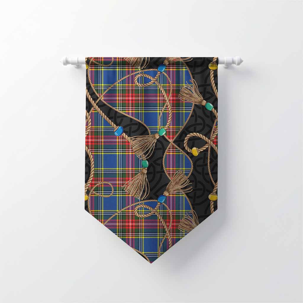 Bethune Scottish Tartan Twisted Ropes Stylized Gonfalon Chevron - Tartan Vibes Clothing