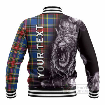 Bethune Tartan Baseball Jacket Roaring Lion Heritage