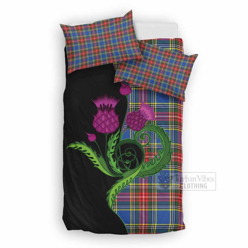 Bethune Tartan Bedding Set Traditional Scottish Thistle UK Bedding Set UK Double 79*79 inch - Tartan Vibes Clothing