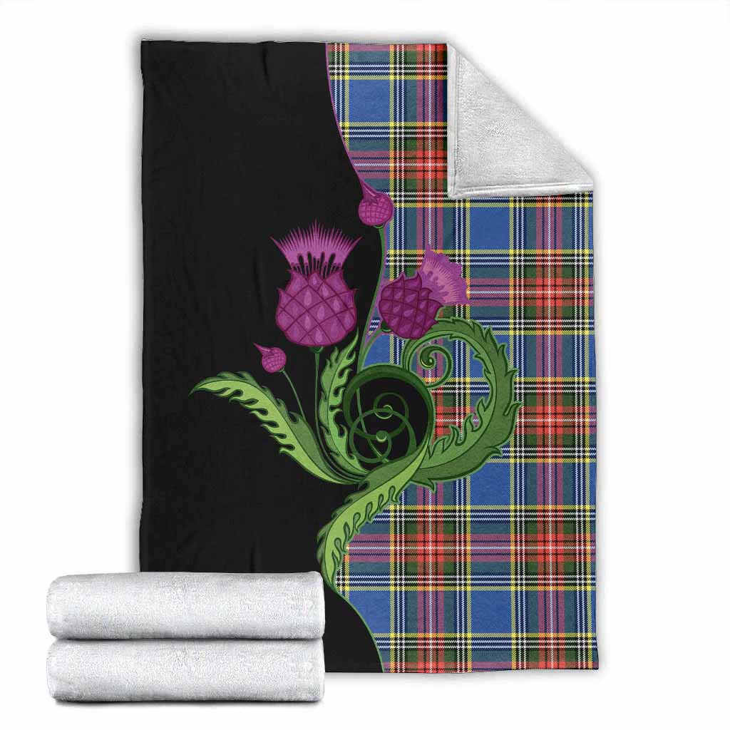 Bethune Tartan Blanket Traditional Scottish Thistle X-Large 59 x 79 inches 150 x 200 cm - Tartan Vibes Clothing