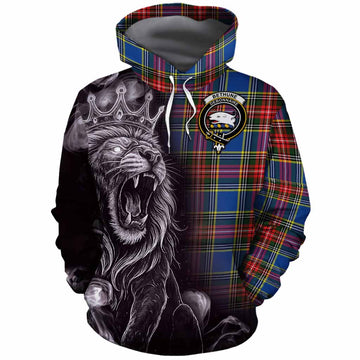 Bethune Tartan Cotton Hoodie Roaring Lion Heritage