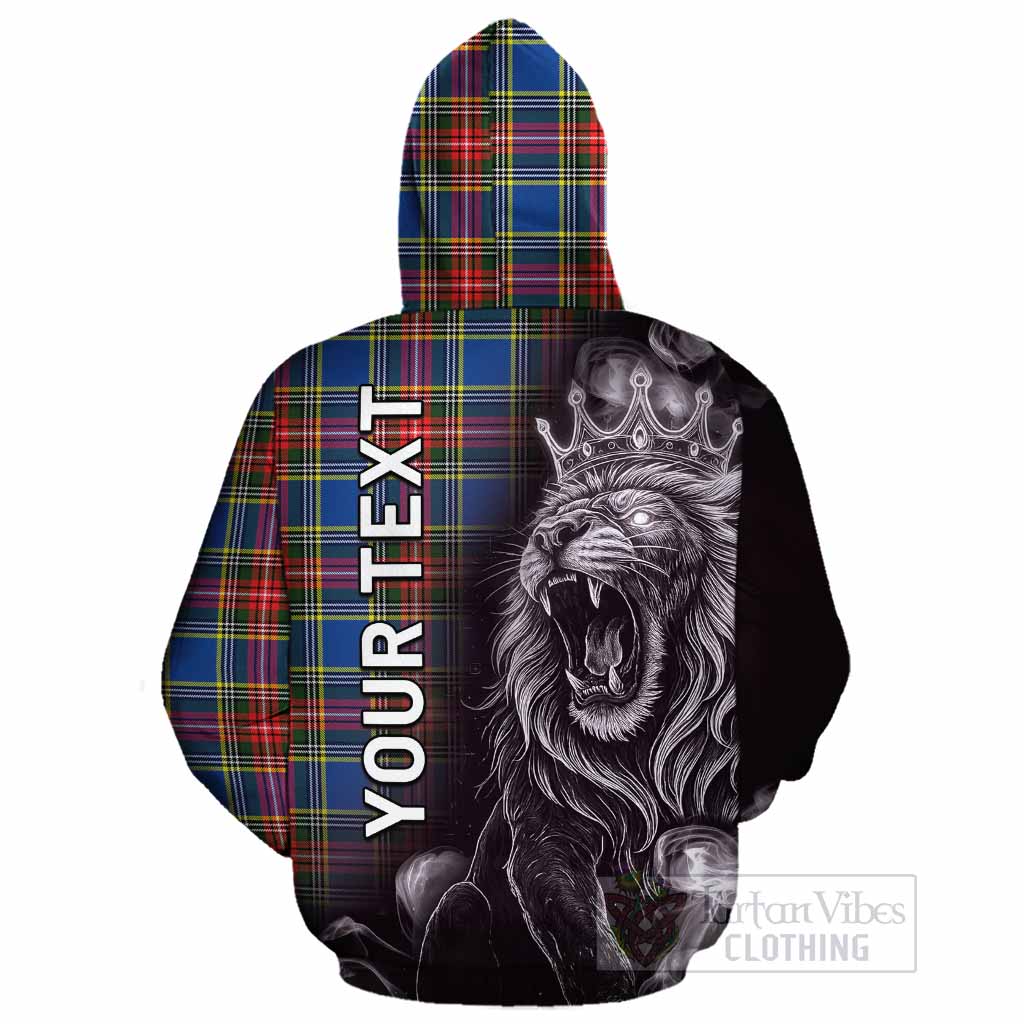 Bethune Tartan Cotton Hoodie Roaring Lion Heritage