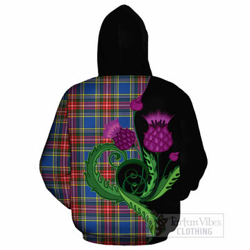 Bethune Tartan Cotton Hoodie Traditional Scottish Thistle