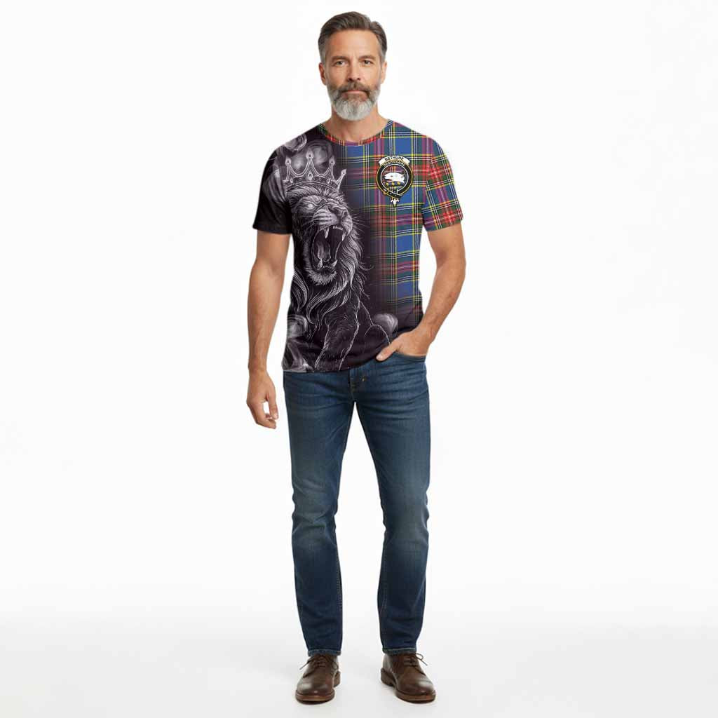 Bethune Tartan Cotton T-shirt Roaring Lion Heritage
