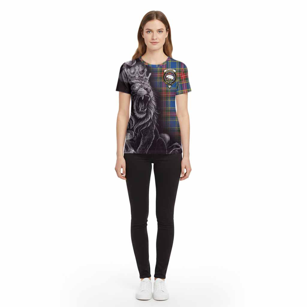 Bethune Tartan Cotton T-shirt Roaring Lion Heritage