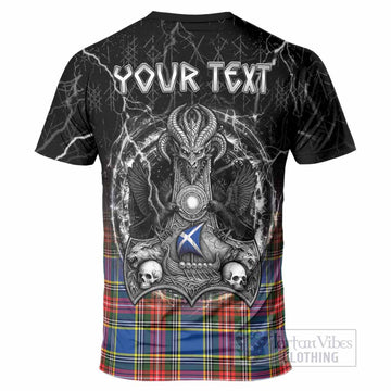 Bethune Tartan Crest T-Shirt Celtic Odin's Raven Legacy