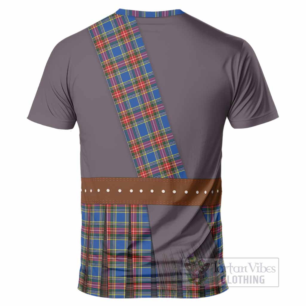 Bethune Tartan Crest T-Shirt Kilt Costume Style