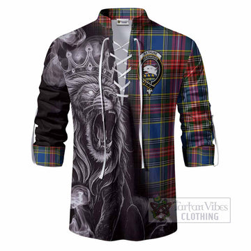 Bethune Tartan Ghillie Shirt Roaring Lion Heritage