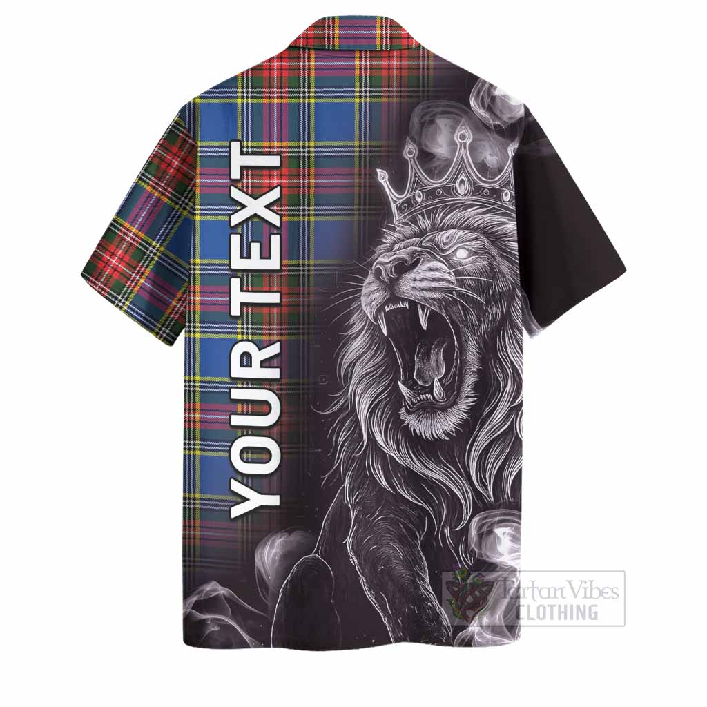 Bethune Tartan Hawaiian Shirt Roaring Lion Heritage