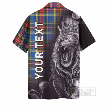 Bethune Tartan Hawaiian Shirt Roaring Lion Heritage