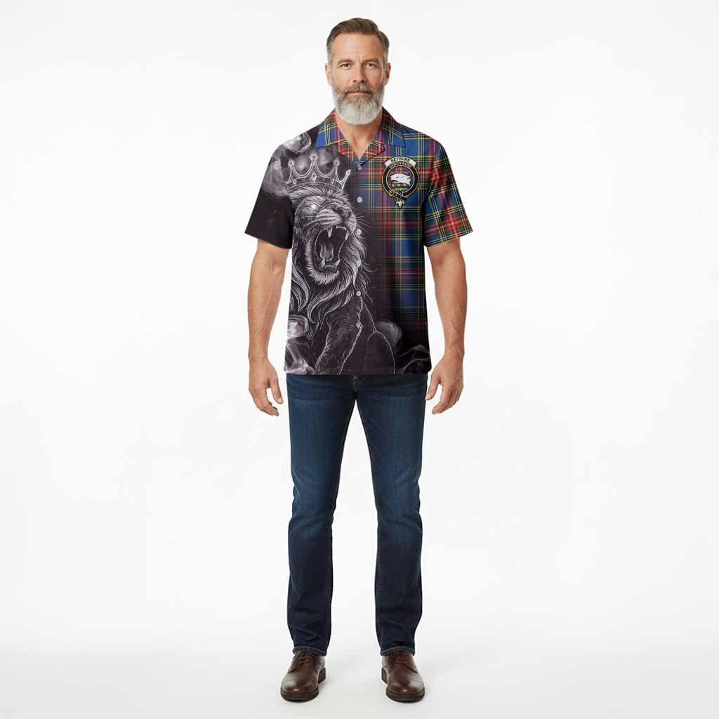 Bethune Tartan Hawaiian Shirt Roaring Lion Heritage