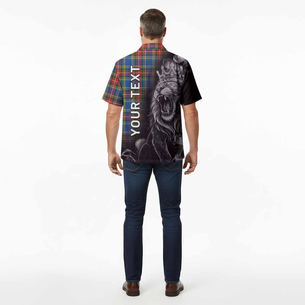Bethune Tartan Hawaiian Shirt Roaring Lion Heritage