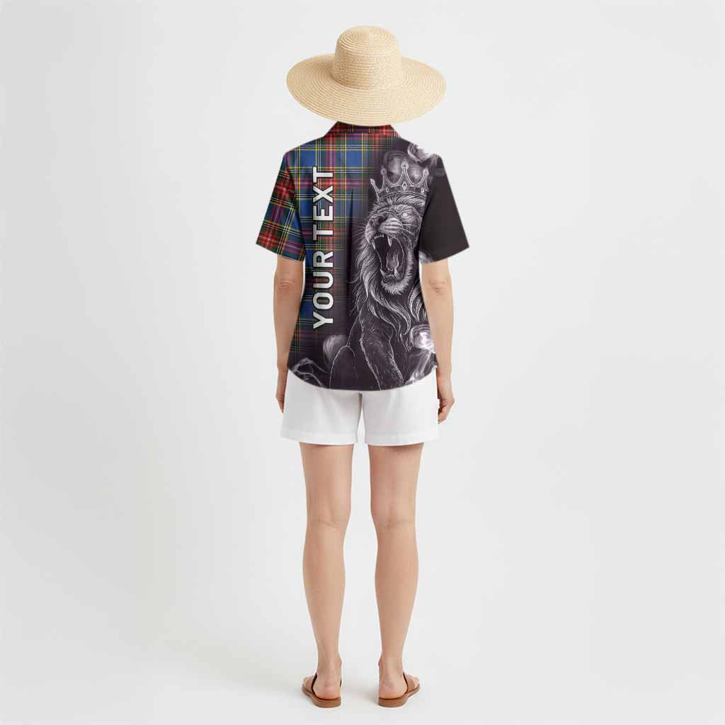 Bethune Tartan Hawaiian Shirt Roaring Lion Heritage