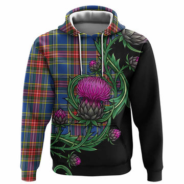Bethune Tartan Hoodie Resilient Scottish Thistle