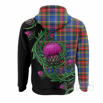 Bethune Tartan Hoodie Resilient Scottish Thistle