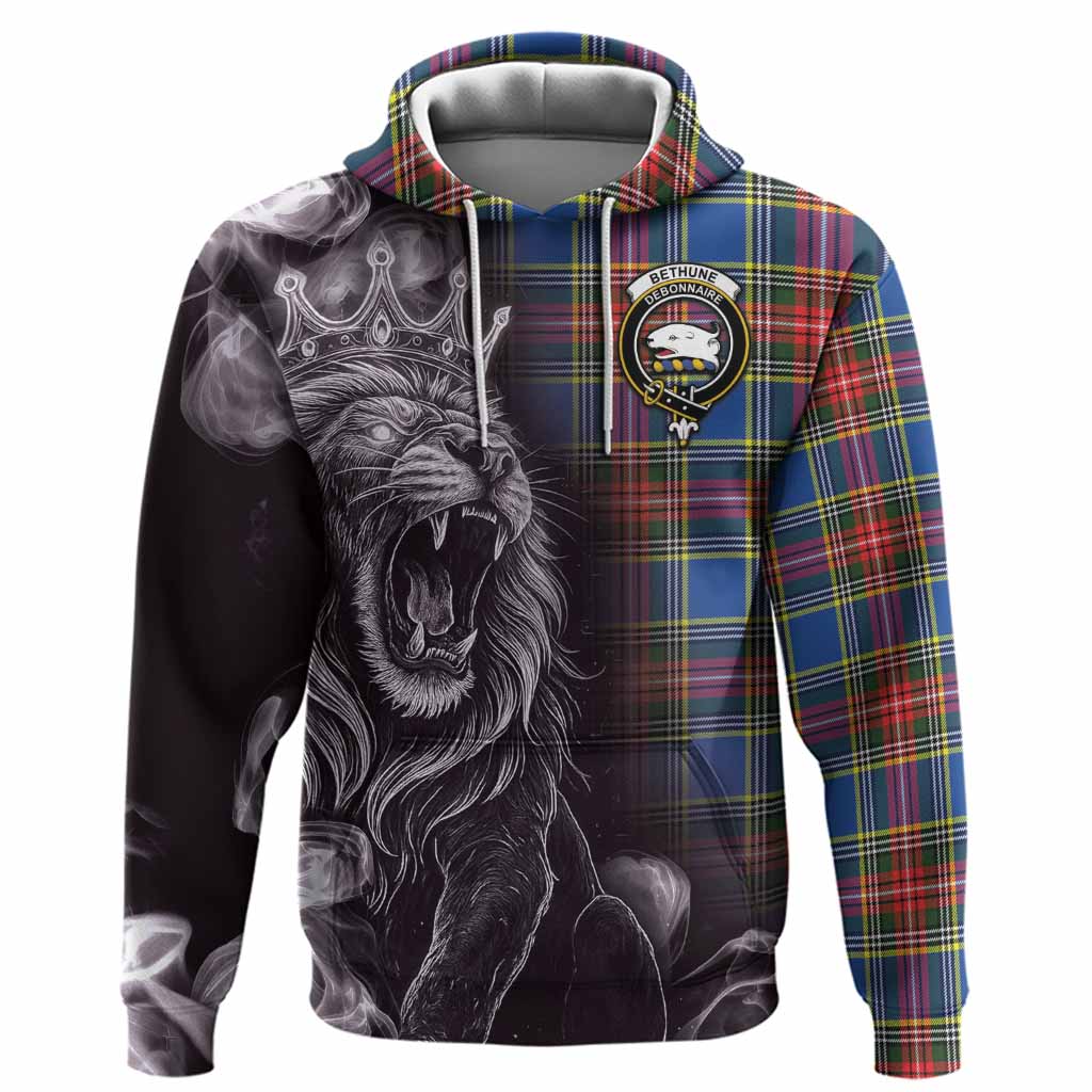 Bethune Tartan Hoodie Roaring Lion Heritage