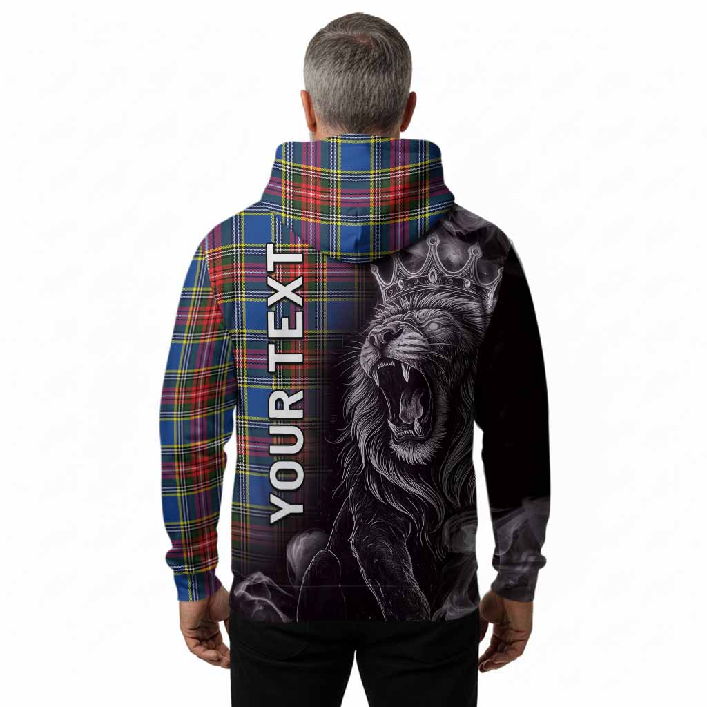Bethune Tartan Hoodie Roaring Lion Heritage