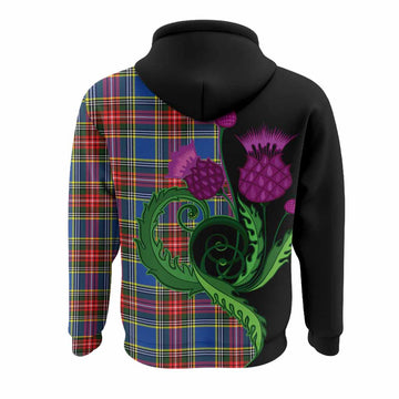 Bethune Tartan Hoodie Traditional Scottish Thistle