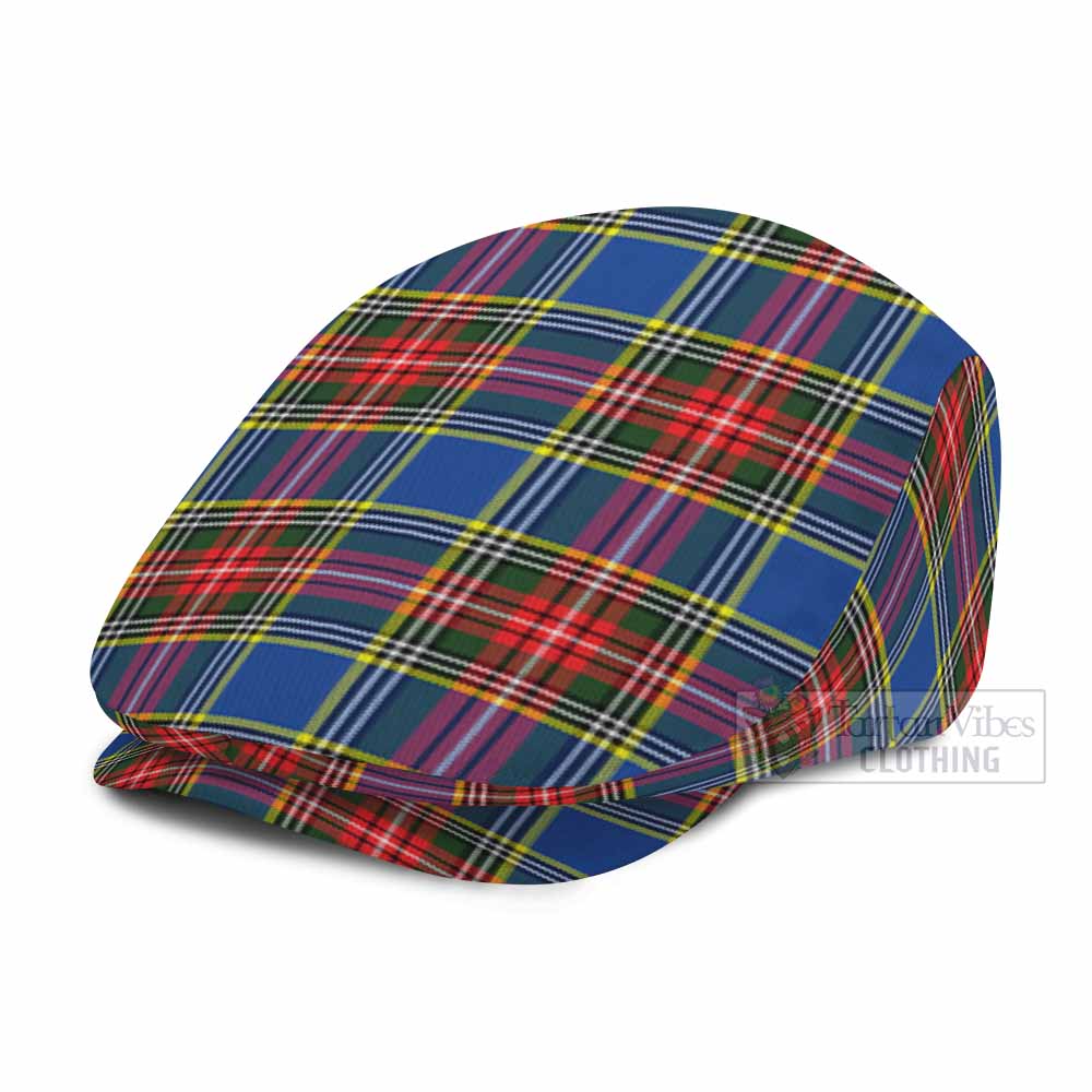 Bethune Tartan Jeff Cap, Tartan Flat Cap