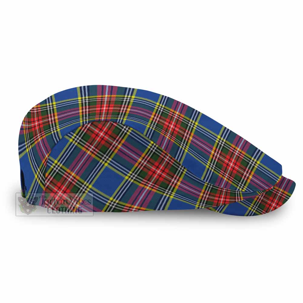 Bethune Tartan Jeff Cap, Tartan Flat Cap