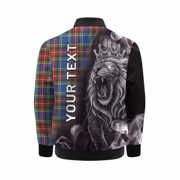 Bethune Tartan Kid Bomber Jacket Roaring Lion Heritage
