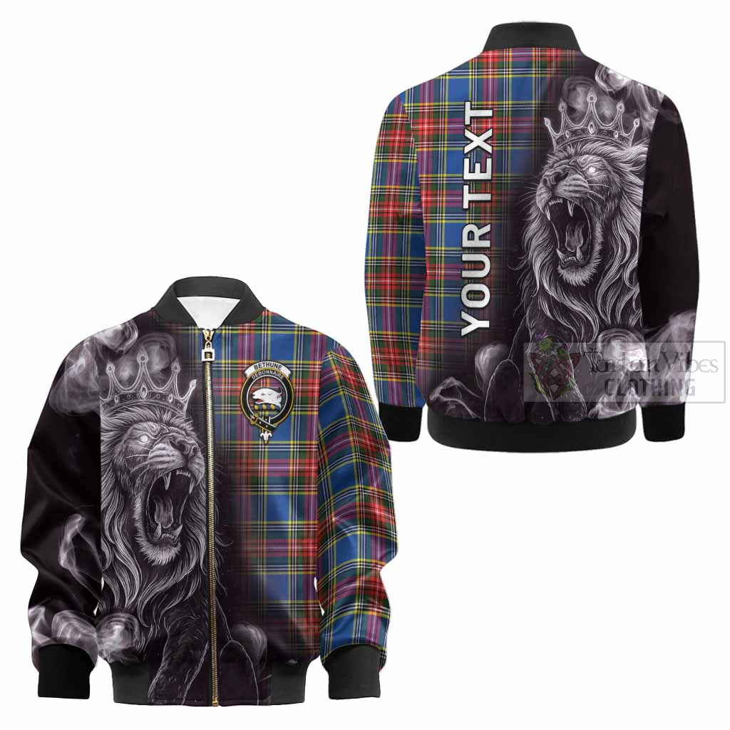 Bethune Tartan Kid Bomber Jacket Roaring Lion Heritage