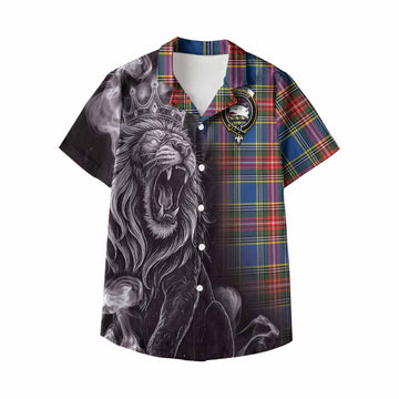 Bethune Tartan Kid Hawaiian Shirt Roaring Lion Heritage