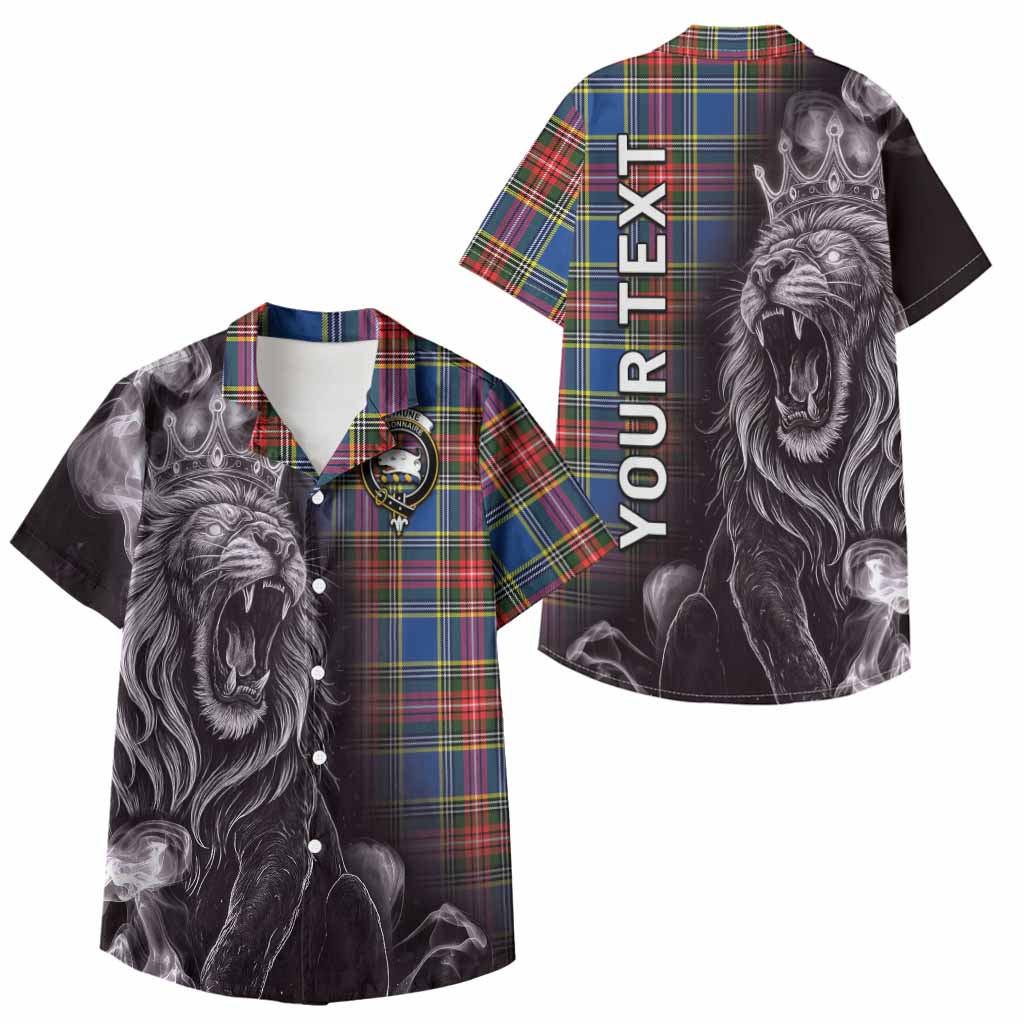 Bethune Tartan Kid Hawaiian Shirt Roaring Lion Heritage