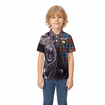 Bethune Tartan Kid Polo Shirt Roaring Lion Heritage