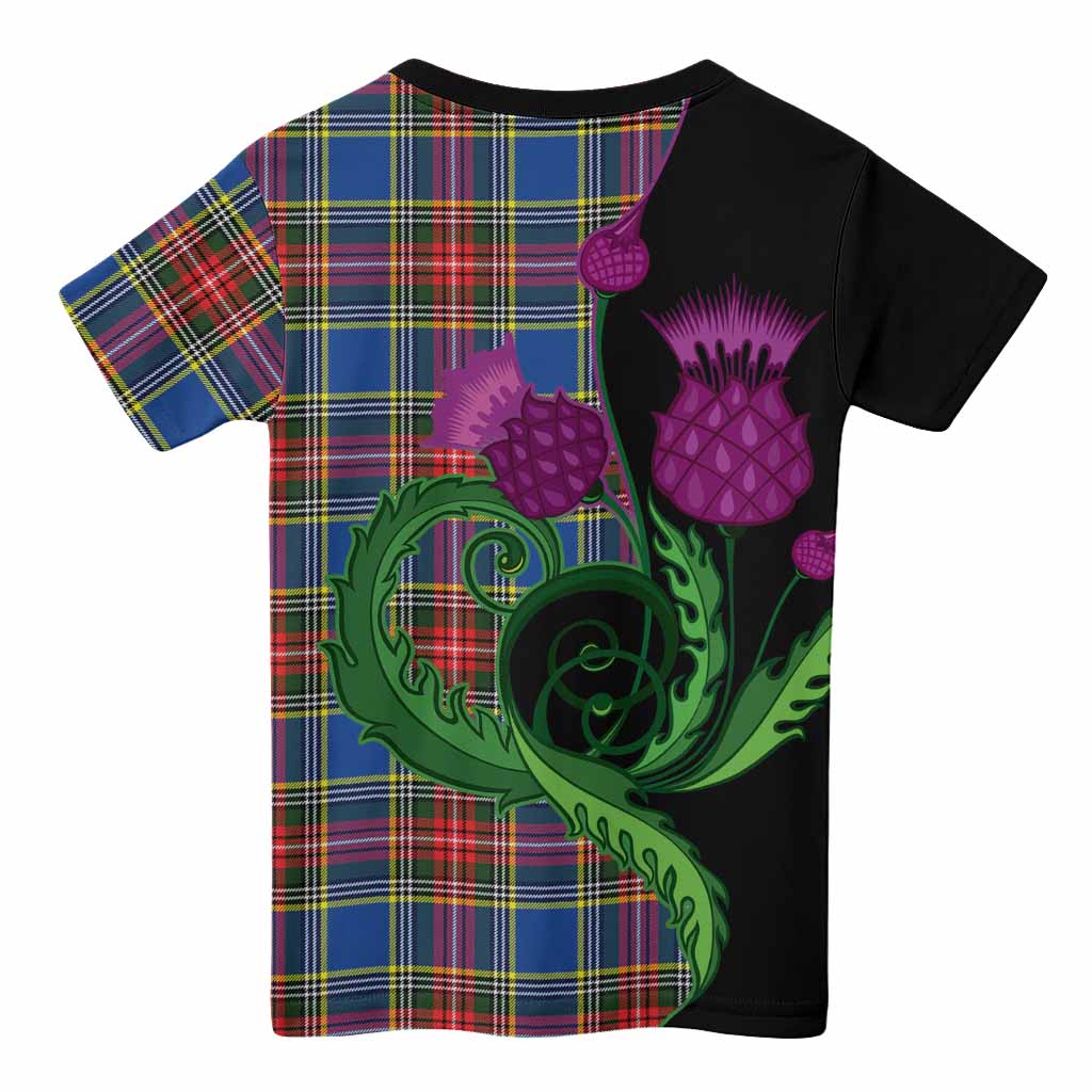 Bethune Tartan Kid T-shirt Traditional Scottish Thistle