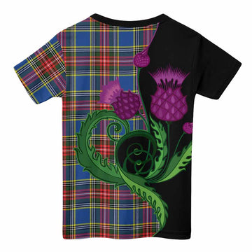 Bethune Tartan Kid T-shirt Traditional Scottish Thistle