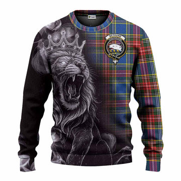 Bethune Tartan Knitted Sweater Roaring Lion Heritage