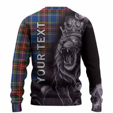 Bethune Tartan Knitted Sweater Roaring Lion Heritage
