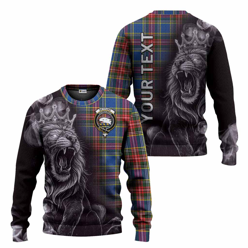 Bethune Tartan Knitted Sweater Roaring Lion Heritage
