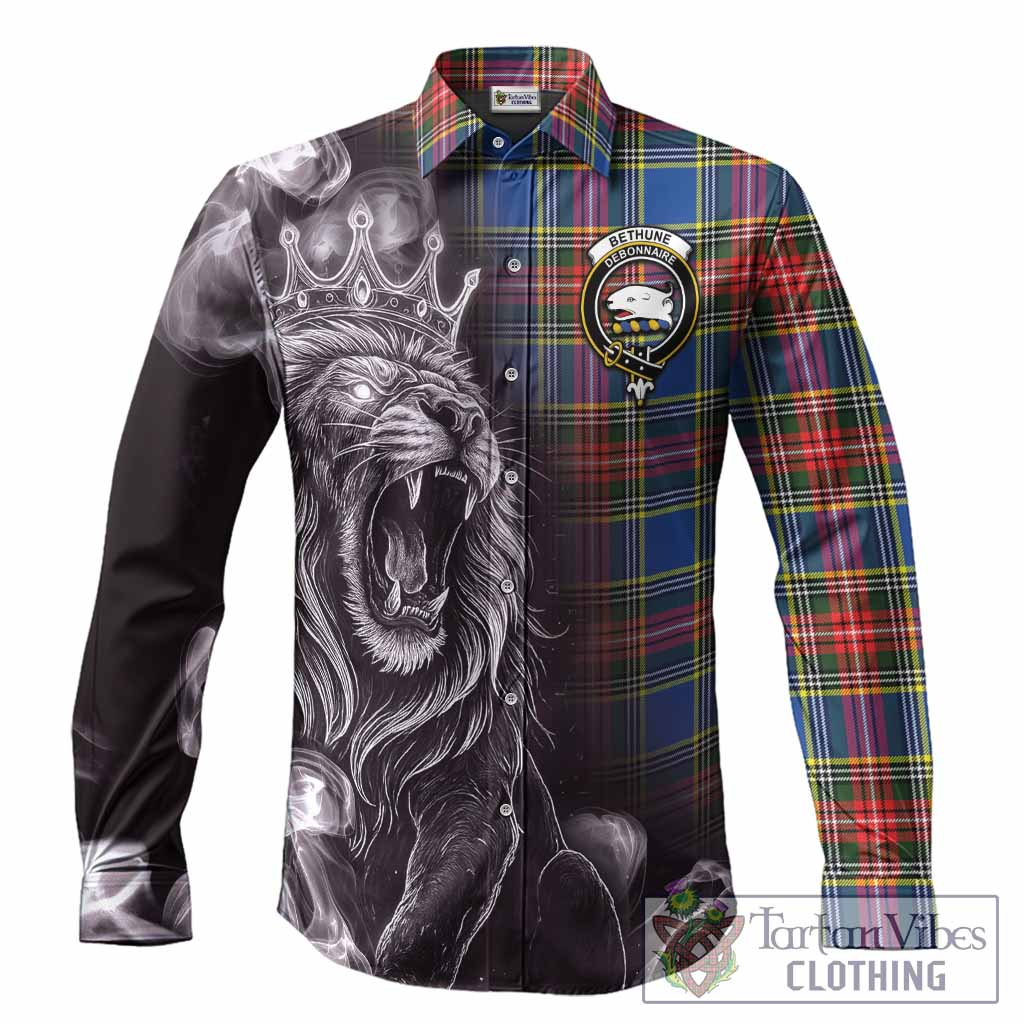 Bethune Tartan Long Sleeve Button Shirts Roaring Lion Heritage