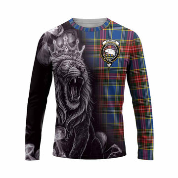 Bethune Tartan Long Sleeve T-Shirt Roaring Lion Heritage