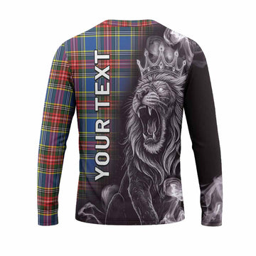 Bethune Tartan Long Sleeve T-Shirt Roaring Lion Heritage