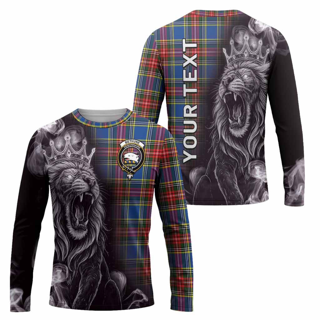 Bethune Tartan Long Sleeve T-Shirt Roaring Lion Heritage