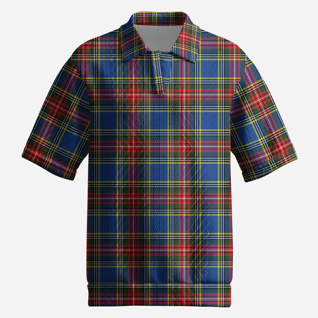 Bethune Tartan Men’s Polo Sweater Top