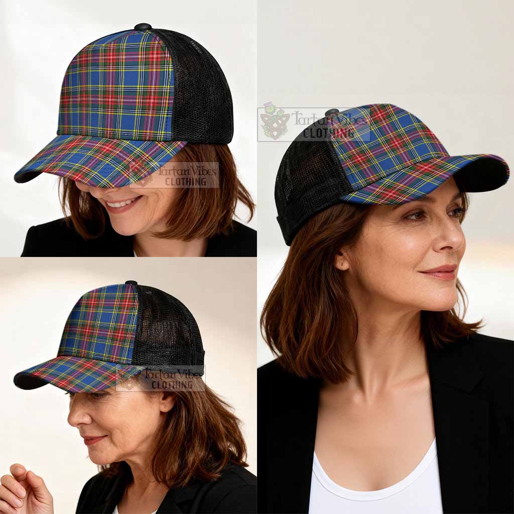 Bethune Tartan Mesh Trucker Cap