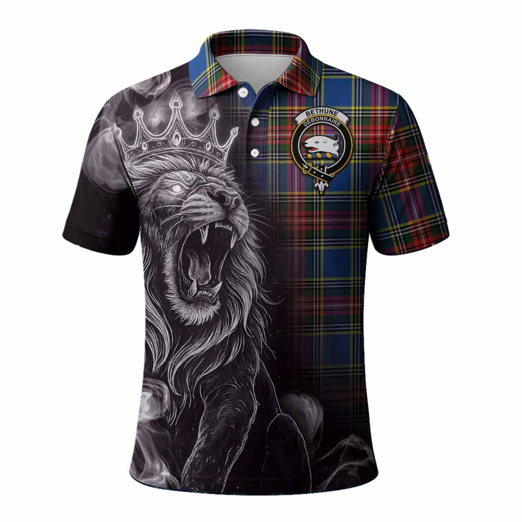 Bethune Tartan Polo Shirt Roaring Lion Heritage