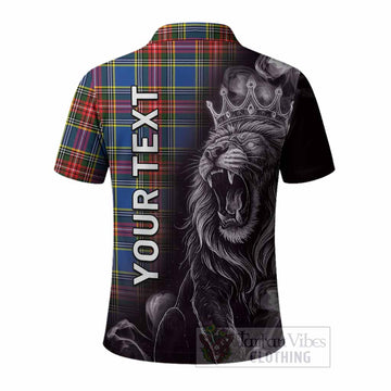 Bethune Tartan Polo Shirt Roaring Lion Heritage