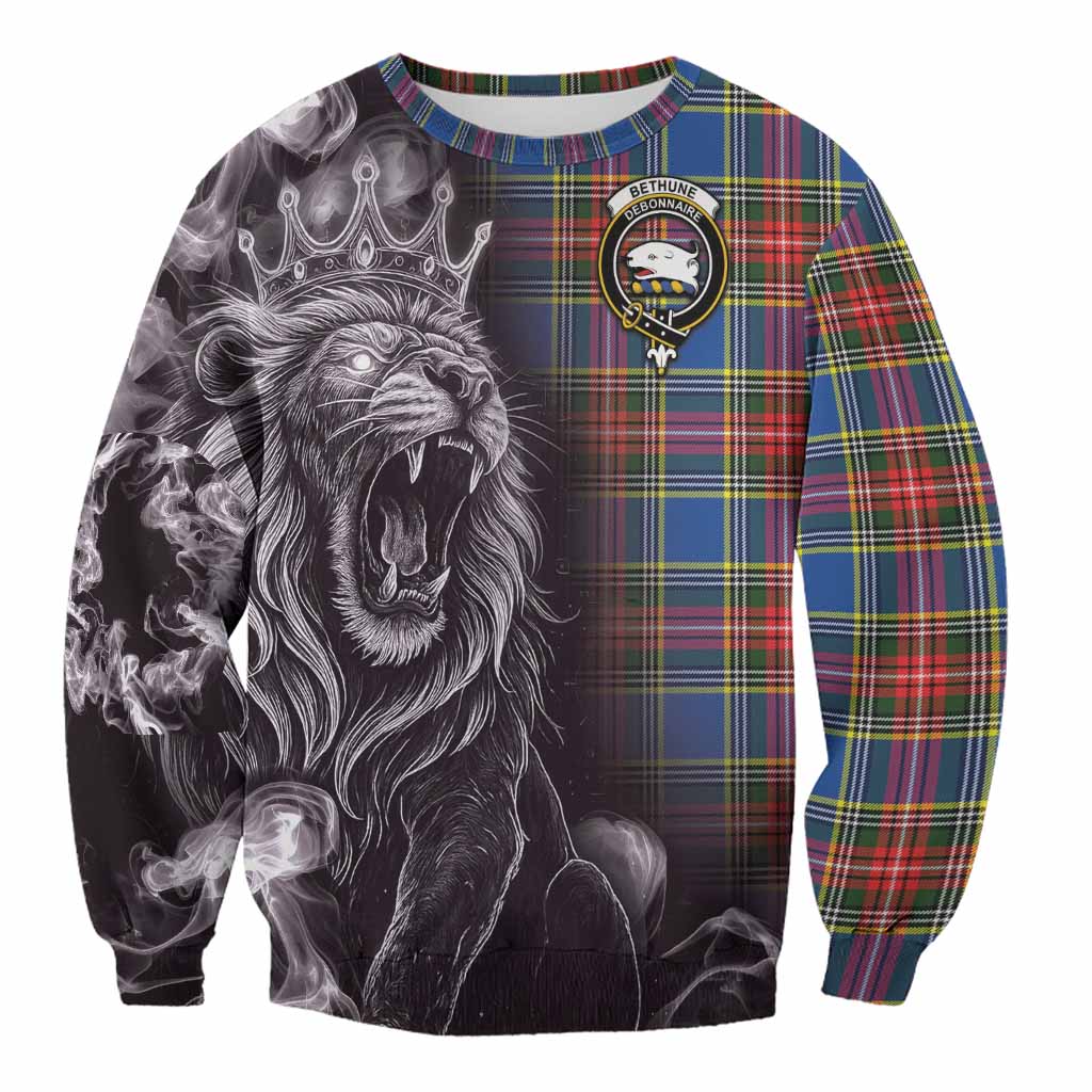Bethune Tartan Sweatshirt Roaring Lion Heritage