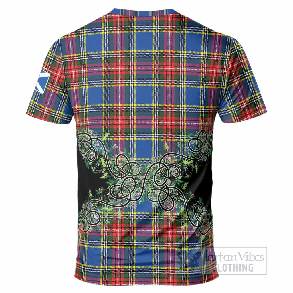 Bethune Tartan T-Shirt Thistle Scottish Spirit