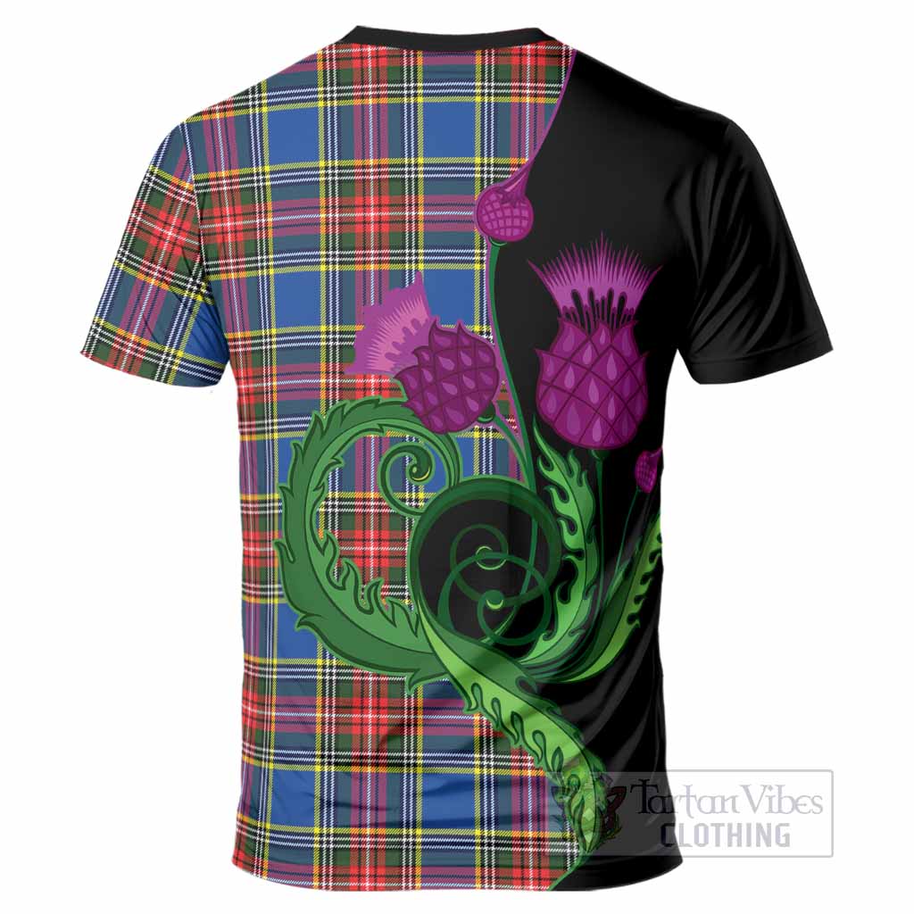Bethune Tartan T-Shirt Traditional Scottish Thistle